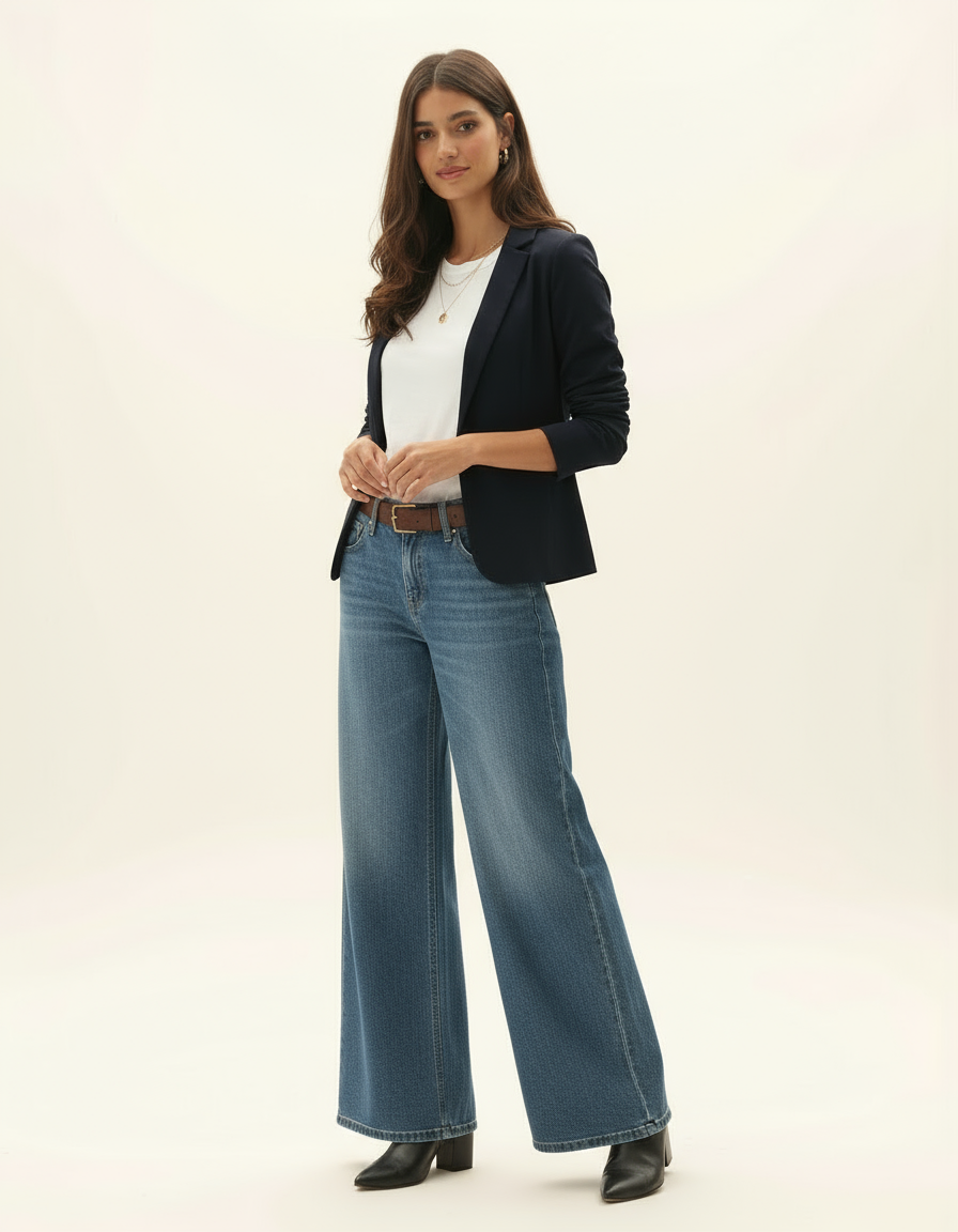 Elegant raka byxor för damer | Ophelia
